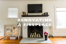 Renovating A Fireplace At Home With Lom