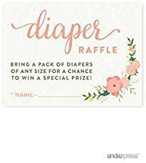 A Free Diaper Raffle Tickets Printable And Sign This Is Perfect For
