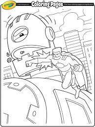 Mario coloring pages, moshi monsters coloring pages. Super Hero Battling A Giant Robot On Crayola Com Coloring Pages Superhero Coloring Pages Free Coloring Pages