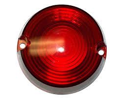 Checker Motor Cars Red Tail Light Lens