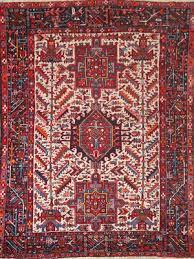 tribal gharajeh persian area rug 5x6