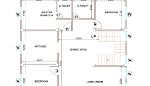 simple residential building plans dwg