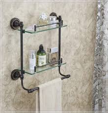 Bathroom Shelf With Towel Bar Visualhunt