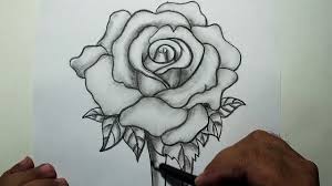 Roses are such beautiful flowers, and with this how to draw a rose step by step tutorial makes it easy. How To Draw A Rose Pencil Drawing And Shading Youtube