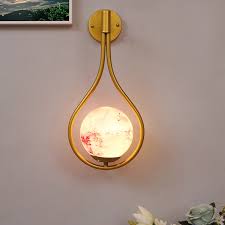 Golden Light Wall Lamp