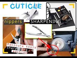 cuticle nippers sharpening on sharp r7
