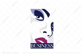 beauty woman cosmetic logo