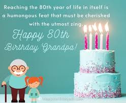 2.4 out of 5 stars. Soulful Happy 80th Birthday Wishes Messages For 80 Year Old