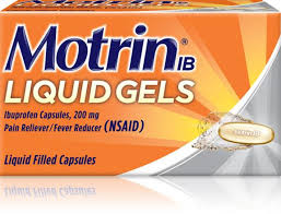 Pain Relief With Ibuprofen Motrin Ib Liquid Gels