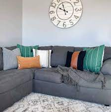 throw pillows for grey couches rock