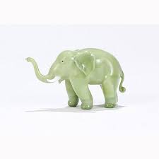 Lot Fine Lampwork Art Glass Elephant