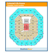 Colonial Life Arena Events And Concerts In Columbia