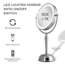 zadro makeup mirrors with led light