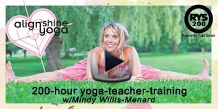 yoga teacher training align and shine