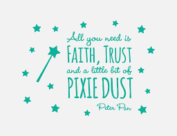 Best pixie dust quotes selected by thousands of our users! Buy Pixie Dust Wall Letter Quote For Kids And Adults Online