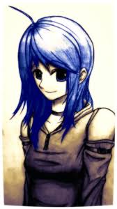 Adlı kişinin pinterest'te 109 kişi tarafından takip edilen anime girl with blue hair panosunu keşfedin. Cute Anime Girl Blue Hair By Nathanielpmarkt On Deviantart
