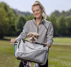 Built in zippered pocket can fit in your personal property. Amazon Com Petsafe Happy Ride Bicycle Basket For Dogs And Cats Sport Style Light Nylon Material Detachable Carrier With Shoulder Strap Removable Sun Shield Multiple Storage Pockets