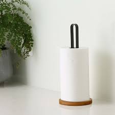 Paper Towel Holder Bamboo