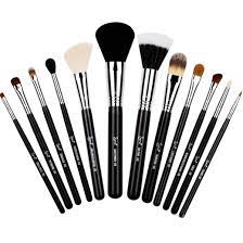 range of makeup brushes transpa png