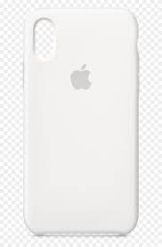 Iphone Xs Apple Silicone Case White - Smartphone Clipart (#2241064) - PikPng