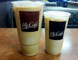 Only medium iced coffees and lattes are eligible for the $1.00 and $2.00 promotional price (respectively), but you can upsize. As A Consumer I Have A Few Questions Mcdonalds