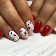 nails with poppies the best images