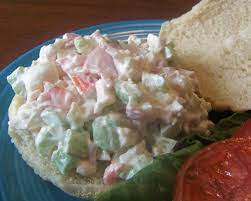 fake crab salad sandwiches recipe