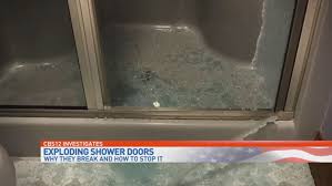 Shower Glass Doors Explode