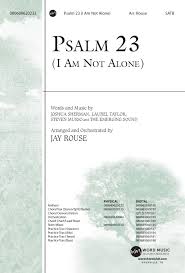 Psalm 23 I Am Not Alone