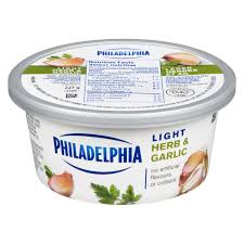 Philadelphia Light Herb Garlic Cream Cheese