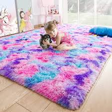 lochas super soft rainbow area rugs