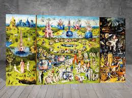earthly delights canvas painting art