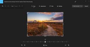 edit photos and videos in windows