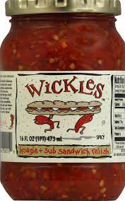 wickles hoagie sub sandwich relish 16