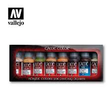 Vallejo Game Color Paint Set 295 Skin