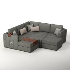 lovesac sactional sofa 3d model cgtrader