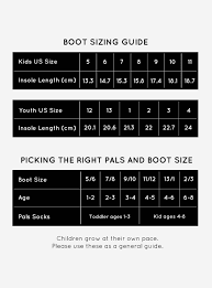 Western Chief Rain Boots Size Chart Best Picture Of Chart