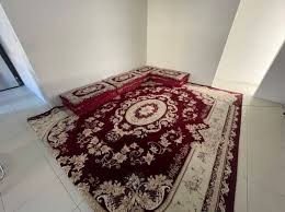 xl persian carpet with sitting
