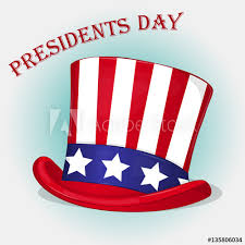Find images that you can add to blogs, websites, or as desktop and phone wallpapers. Presidents Day Background With Patriotic Uncle Sam Hat Holiday Poster Or Placard Template In Cartoon Style Vector Illustration Holiday Collection Stock Vector Adobe Stock