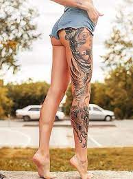 blog.tattoodo.com | Girl tattoos, Leg tattoos women, Leg sleeve tattoo