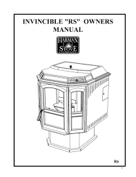 Harman Stove Company R6 User S Manual