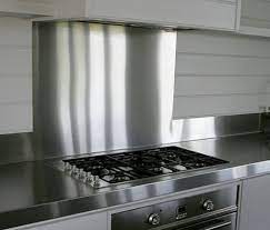 Discover prices, catalogues and new features. Polished Stainless Steel Cooker Splashback Mirror Kitchen Hob Splash Back Plate Ebay Stainless Steel Countertops Steel Cooker Splashback