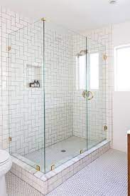 In most common examples, you will a shower stall placed carefully along one of the bathroom walls, separated by a curtain or glass or sliding doors. 46 Small Bathroom Ideas Small Bathroom Design Solutions