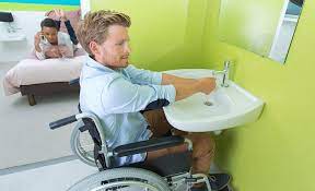 a bathroom handicap accessible