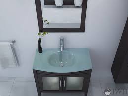Tempered Glass Vanity Tops For A