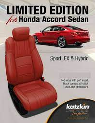 Katzkin Red Leather Seat Covers Upgrade