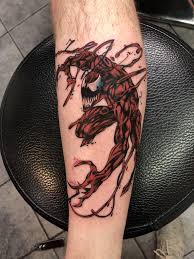It brings you the biography, news, controversy, net worth, birthday, body measurement, social handle, boyfriend, age and many more of trending celebrity. Carnage By Arron Spence At Tattoo World Barking Uk Marvel Tattoos Matching Couple Tattoos Tattoos
