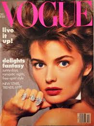 Recently, the model revealed that there was no photoshopping when she posed on the front cover of the magazine. Vogue Magazine December 1986 Paulina Porizkova Cover Grace Mirabella Editor Amazon Com Books