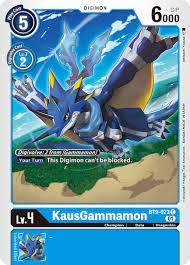 KausGammamon - X Record - Digimon Card Game