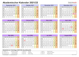 Dalam file tersebut kami menyediakan format yang bisa langsung naik. Akademischer Kalender 2021 2022 Als Pdf Vorlagen